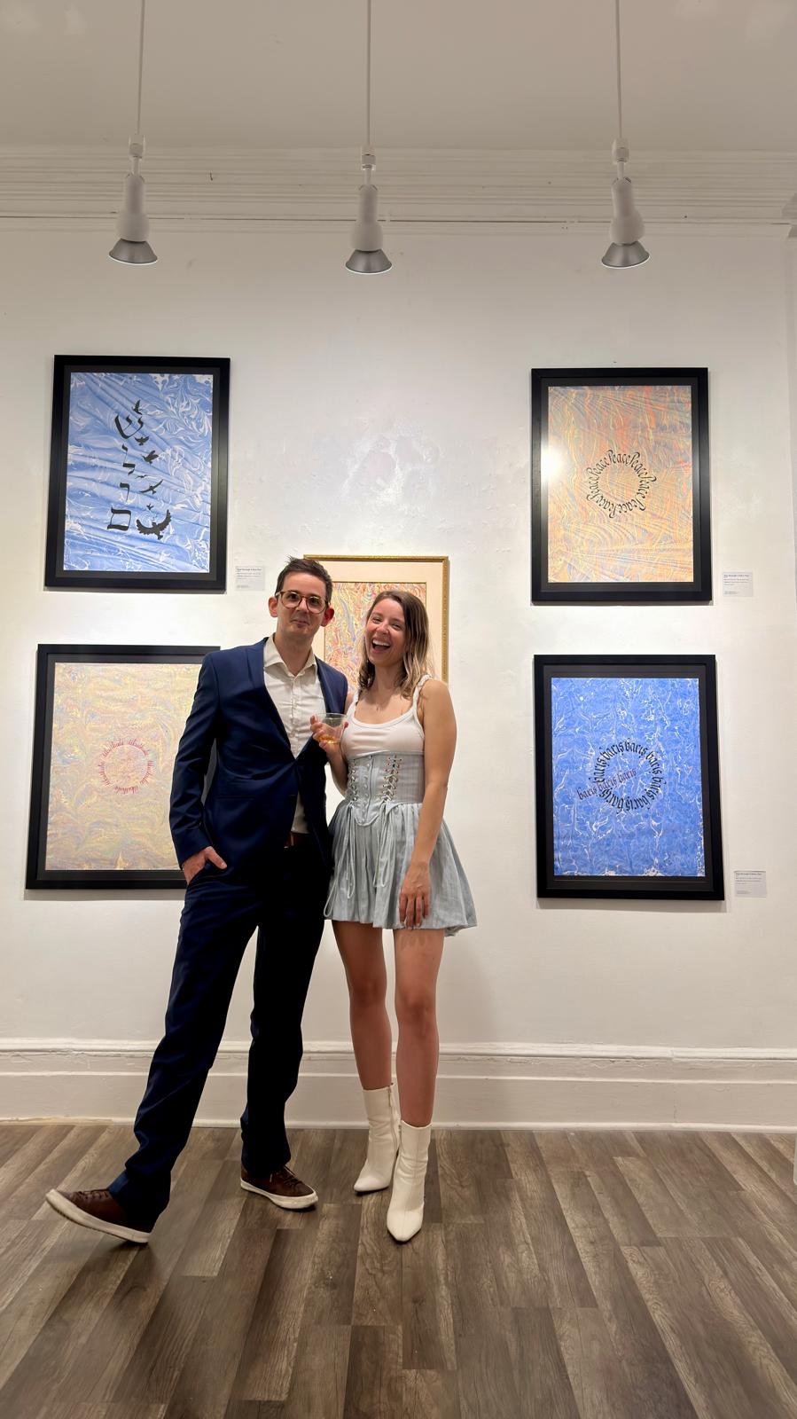 One Word Peace exhibition, Saphira & Ventura Gallery
